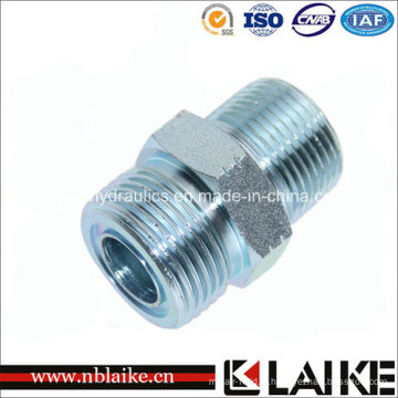 Adaptateur de tuyau hydraulique mâle à haute pression Orfs / NPT